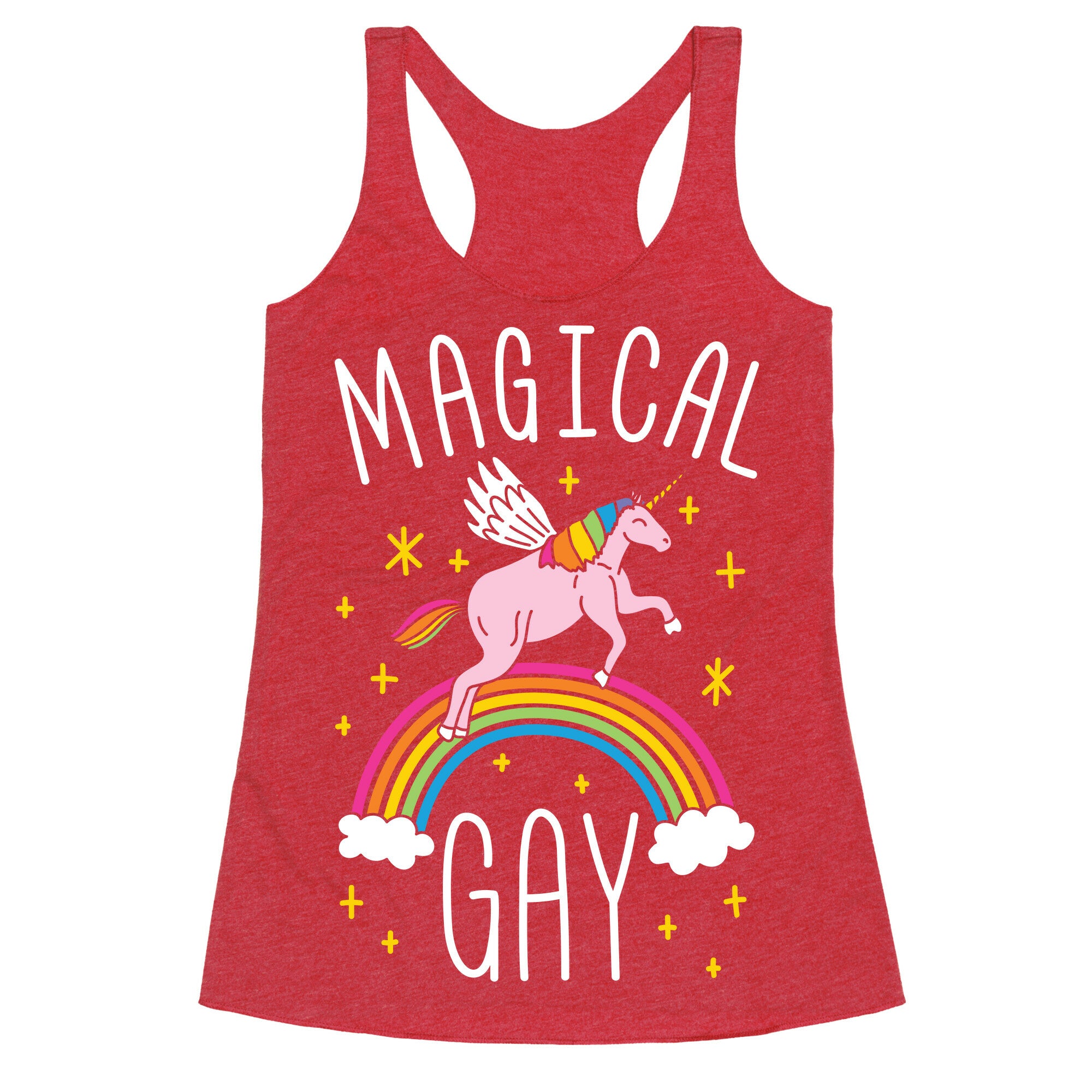 Magical Gay Racerback Tank